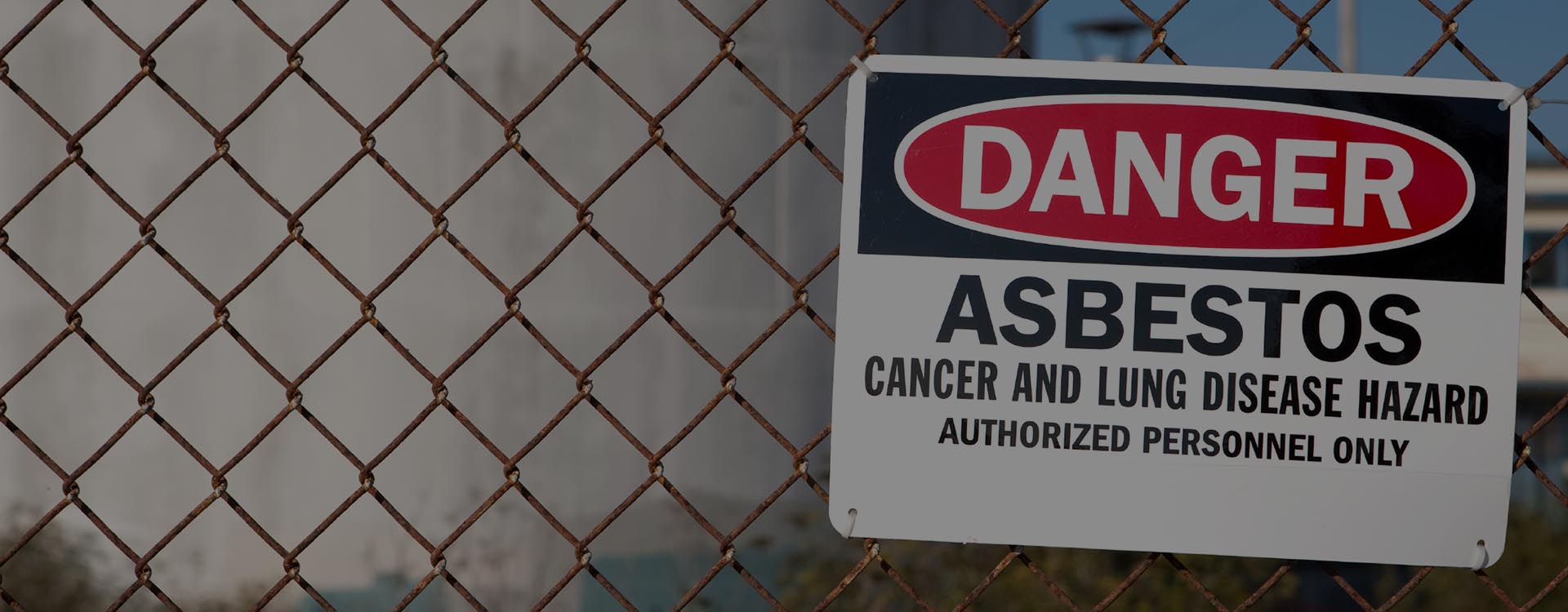 danger asbestos slide